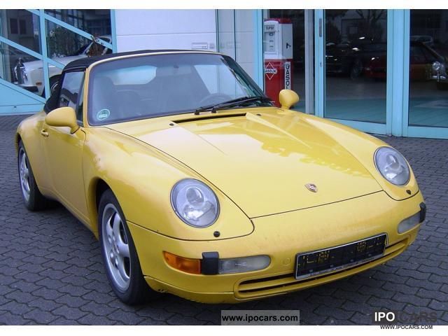 1997 Porsche  911 993 Cabriolet Tiptronic Cabrio / roadster Used vehicle photo