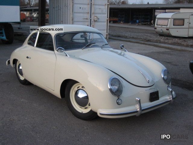 Porsche  Above 356 A 1500 Super Knickscheibe 1952 Vintage, Classic and Old Cars photo