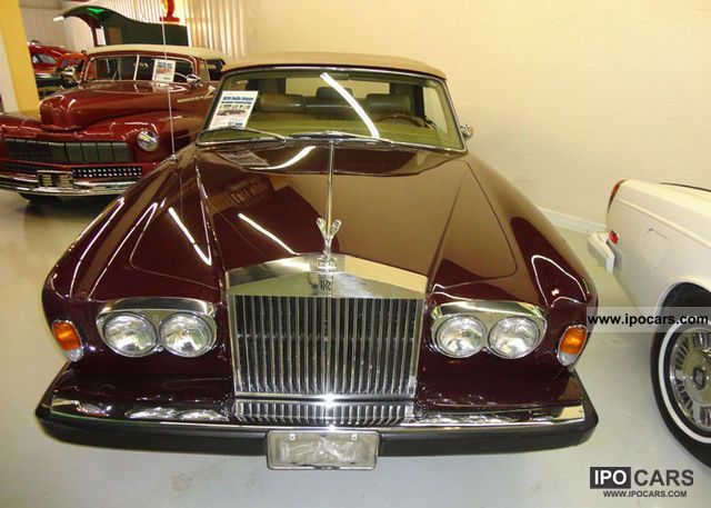 Rolls Royce  Corniche convertible LHD car California 1975 Vintage, Classic and Old Cars photo