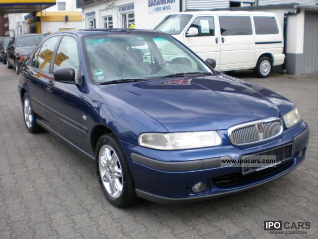 2000 Rover  400 / climate / leather / 2.Hand / TÜV and AU NEW Limousine Used vehicle photo