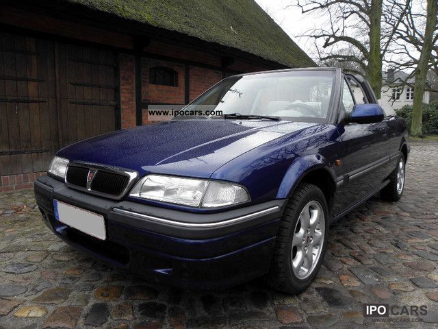 1999 Rover  216 CABRIO Si / LEATHER / JEWEL Cabrio / roadster Used vehicle photo