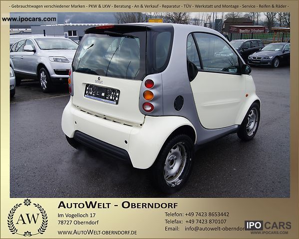 2001 Smart  1.Hand *** *** ForTwo automatic glass roof Small Car Used vehicle photo