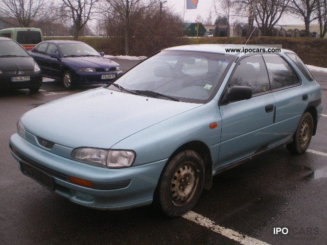 1994 Subaru Impreza 1.6 GL 4WD Car Photo and Specs