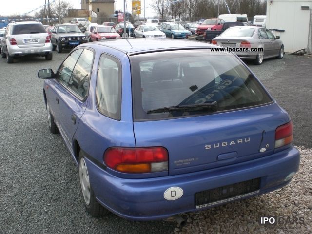 1997 Subaru Impreza 1.6 GL 4WD Car Photo and Specs
