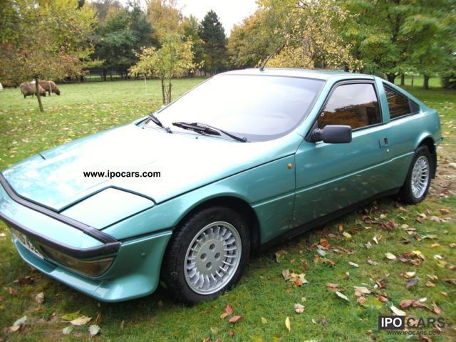 1983 Talbot Matra Murena 22 Sports car Coupe