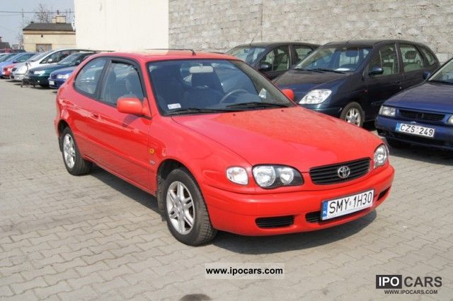 2000 toyota corolla specs and features #6