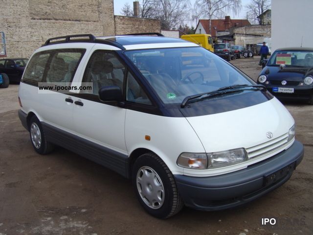 1995 Toyota previa owners manual