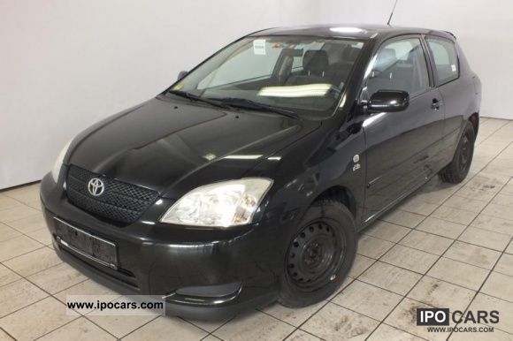 2002 Toyota  Corolla 2.0 D-4D air + aluminum + AHK + TÜV Limousine Used vehicle photo