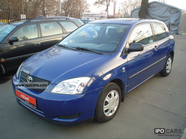2004 Toyota  Corolla 1.4i 16V 1-Y WL AIR SHOW Other Used vehicle photo