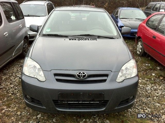 2006 Toyota Corolla 1.6 VVT-i Sport Show Edition - Car Photo and Specs