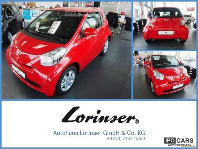 2012 Toyota  IQ 1.0 air / electric. Windows ZV Sports car/Coupe Employee's Car photo