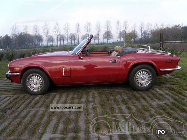1980 Triumph  Red Wine 1500 TC restored overdrive Cabrio / roadster Classic Vehicle photo