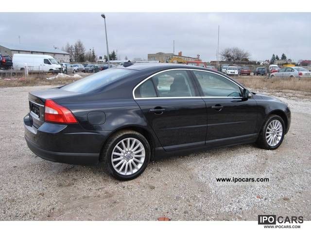 2007 Volvo S80 2 4 D5 Czarne Cena Net Fact Vat Car