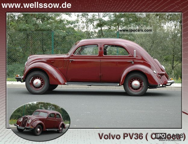 1936 Volvo  PV36 Carioca Limousine Classic Vehicle photo