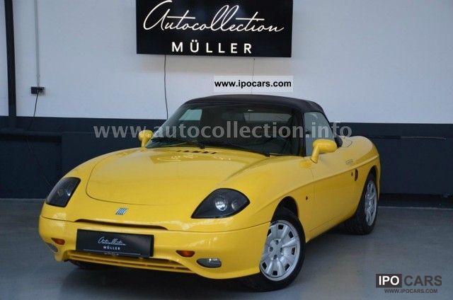 1999 Fiat  Barchetta 1.8 16V Fzg. German! in YELLOW! Cabrio / roadster Used vehicle photo