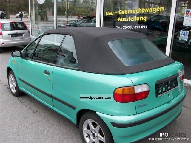95807 Fiat Punto Cabrio Prospekt 06/1998 