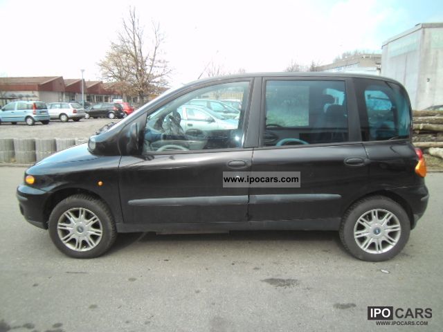 Fiat  Multipla ELX BIPOWER 2002 Compressed Natural Gas Cars (CNG, methane, CH4) photo