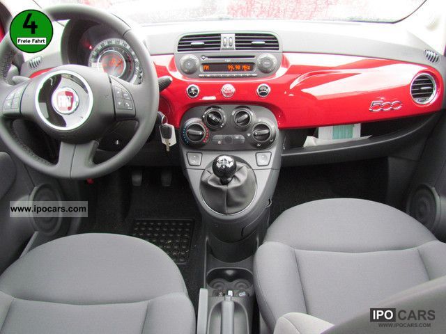 2011 Fiat  500 1.3 16v M-Jet Lounge DPF AIR Small Car New vehicle photo