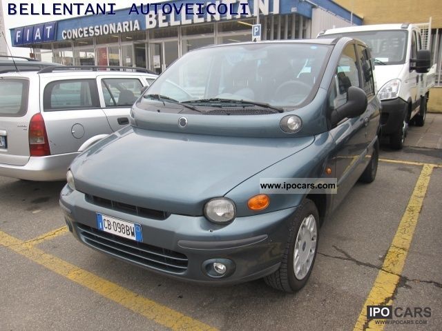 Fiat  Multipla 1.6 16V ELX cat BiPower 2002 Compressed Natural Gas Cars (CNG, methane, CH4) photo