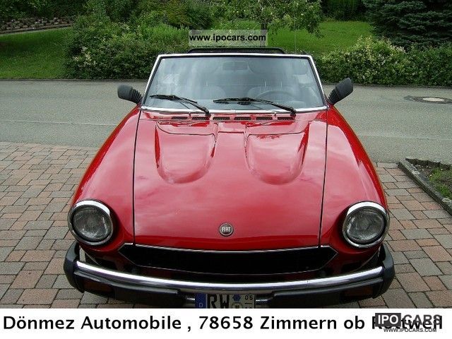 1981 Fiat  Spider 2.0 Leather / garage / 85,000 miles Cabrio / roadster Used vehicle photo