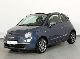 2011 Fiat  500 C by 0.9 diesel 5-Gg. Climate Cabrio / roadster Used vehicle photo 2