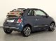 2011 Fiat  500 C by 0.9 diesel 5-Gg. Climate Cabrio / roadster Used vehicle photo 3