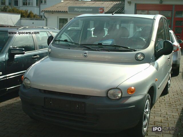Fiat  Multipla BIPOWER climate, D3-Kat. Parktronic out 2001 Compressed Natural Gas Cars (CNG, methane, CH4) photo