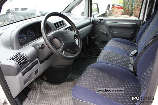 2006 Fiat  Scudo glazed, original 62 000 KM, 1.Hand Van / Minibus Used vehicle photo