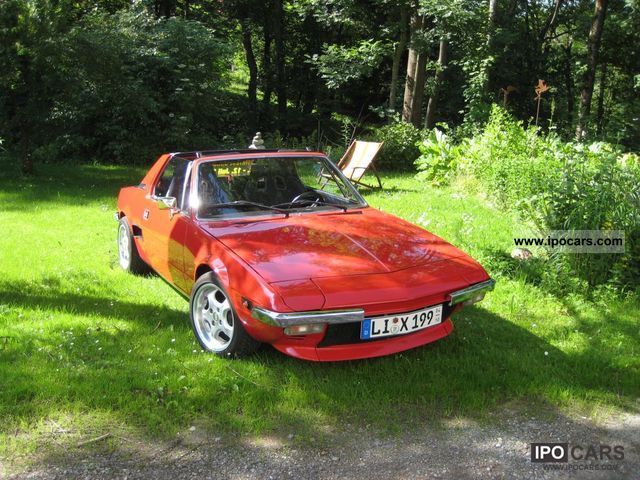 Fiat  X 1/9 1977 Vintage, Classic and Old Cars photo
