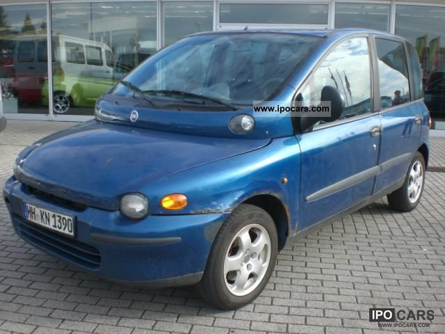 2002 Fiat  Multipla JTD 110 ELX 6 seats with air conditioning! Van / Minibus Used vehicle photo