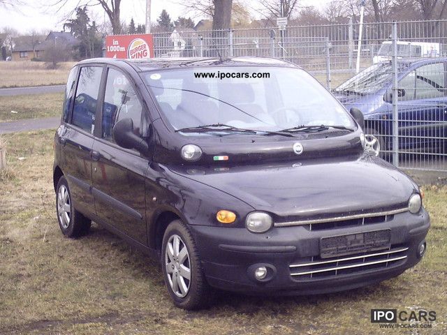 2001 Fiat  Multipla JTD 110 AIR COOLER EURO 3 Van / Minibus Used vehicle photo