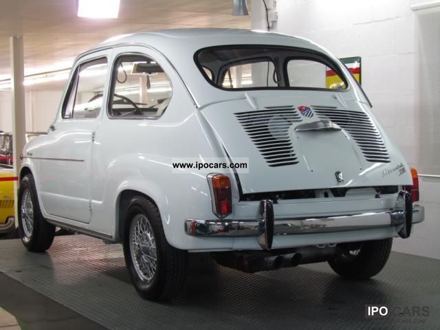 1963 Fiat ORIGINAL GIANNINI in 750 new Small Car