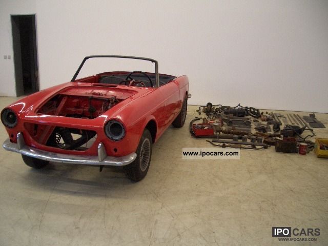 1961 Fiat  1500 Osca restoration project Cabrio / roadster Used vehicle photo
