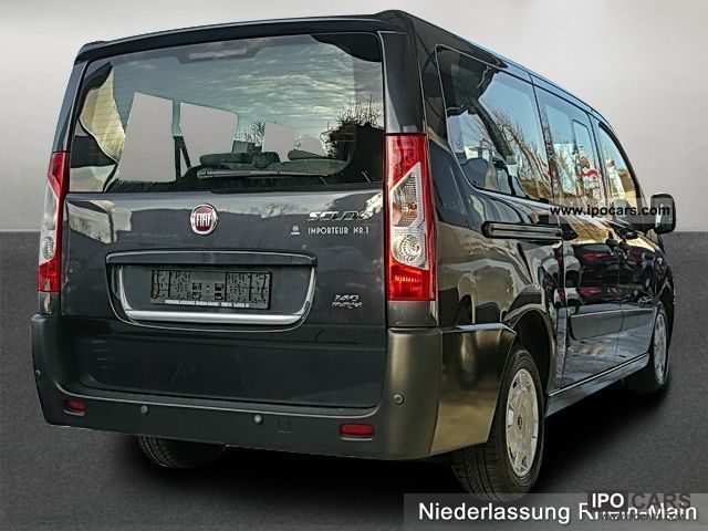 2011 Fiat Scudo Panorama Family 10 L2h1 140 Multijet 1 Car Photo