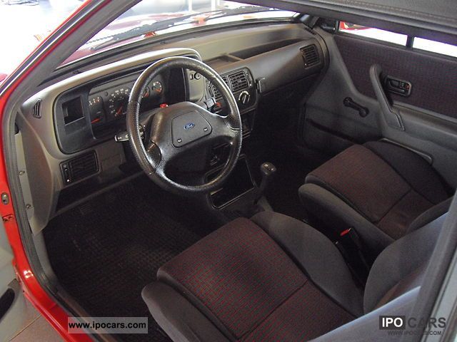 1987 Ford Escort Xr3i Car Photo And Specs