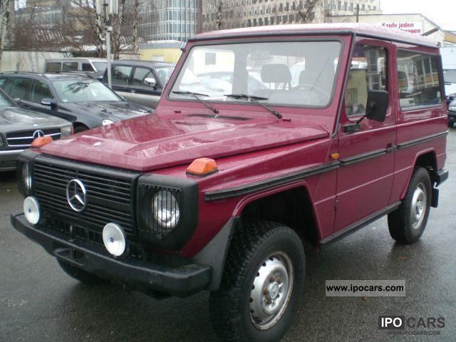 1988 Mercedes-Benz  230 GE 1.Hand 2xDiff folding door lock check book Off-road Vehicle/Pickup Truck Used vehicle photo