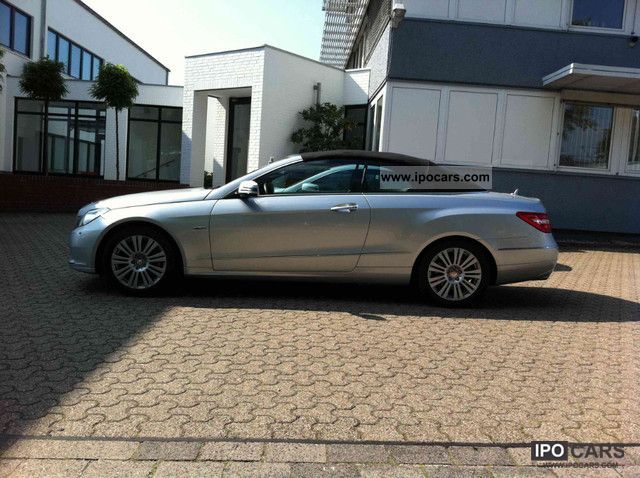 2010 Mercedes-Benz  E 250 CGI BlueEFFICIENCY Automatic Convertible Cabrio / roadster Used vehicle photo