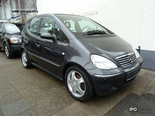 2002 Mercedes-Benz  A 190 ELEGANCE lamella roof leather, Alus, PDC, climate Van / Minibus Used vehicle photo