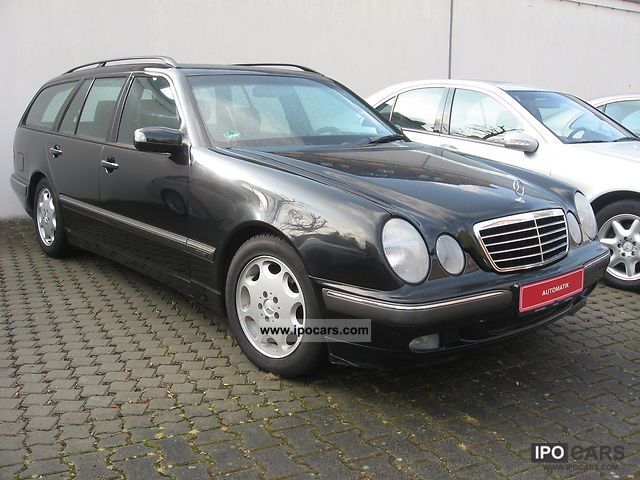 2001 Mercedes-Benz  E 200 K Eleg. Aut. LEATHER + NAVI Estate Car Used vehicle photo
