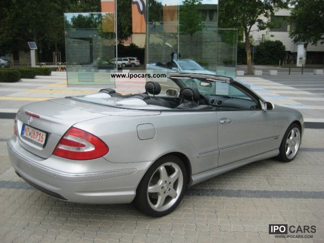 Mercedes benz clk 500 avantgarde 2003 convertible #3