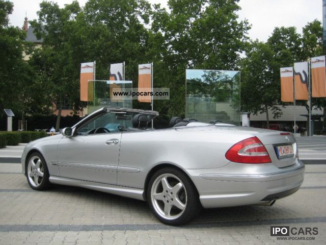 Mercedes benz clk 500 avantgarde 2003 convertible #2