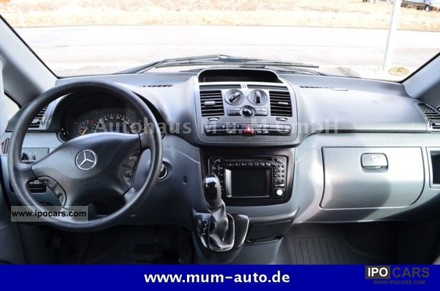 2004 Mercedes Benz Vito 115 CDI Extra Long Aut 9 seater Car Photo 