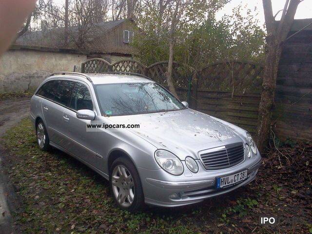 2005 Mercedes-Benz  E 320 CDI Avantgarde 7G-TRONIC DPF Estate Car Used vehicle photo