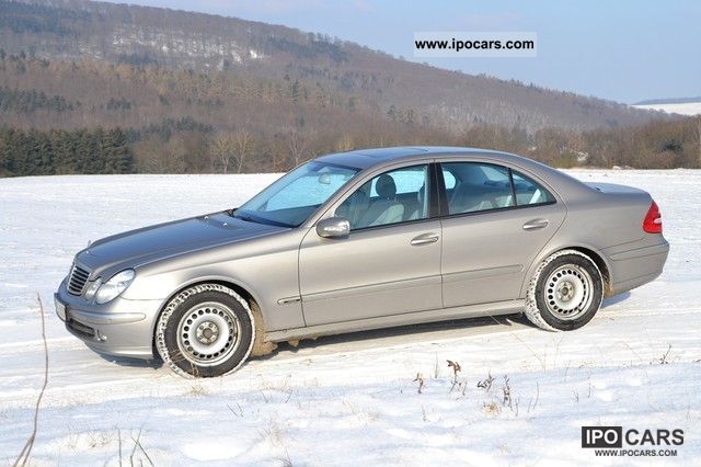 2004 Mercedes-Benz  E 350 Avantgarde 7G-TRONIC steering wheel heating 65tkm Limousine Used vehicle photo