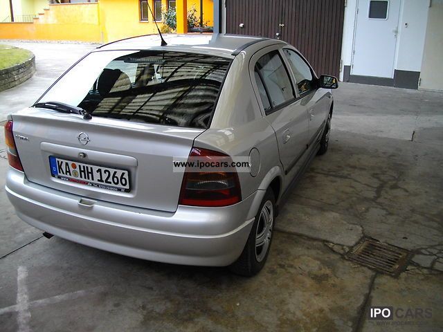 2002 Opel Astra 1 6 Car Photo And Specs