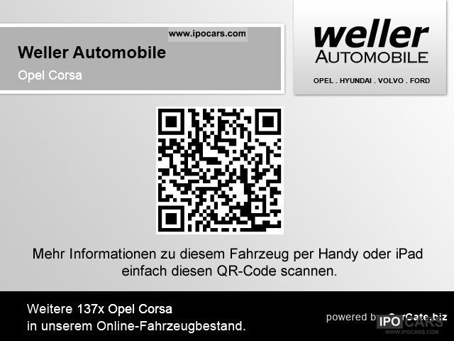 2011 Opel CORSA COLOR edition 5door 14 air aluminum Serv Limousine