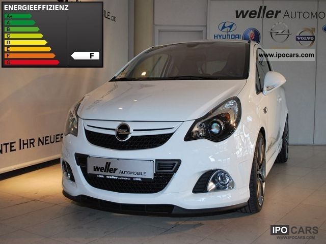 2012 Opel CORSA OPC N rburgring Edition 16 air aluminum Se Limousine