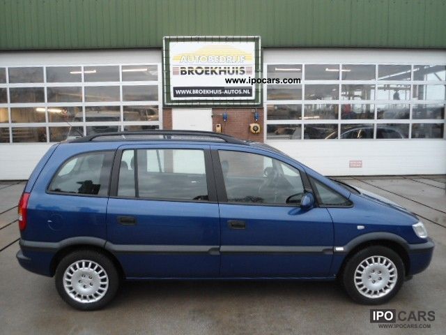2002 Opel Zafira 2 2 16v Elegance Car Photo And Specs