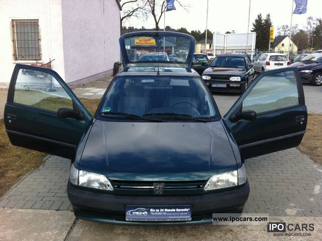 1994 Peugeot 306 Xr Green Servo T 220 Vneu Plaque Car Photo