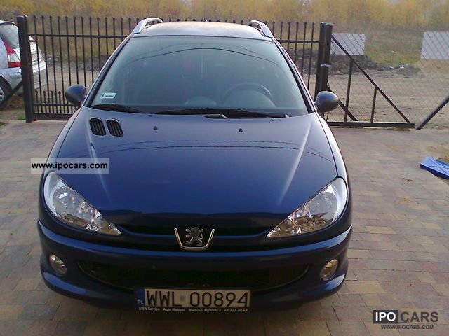 2005 Peugeot  Peugeot 206 SW HDI 14 Mozliwa zamiana na wiekszy Estate Car Used vehicle photo